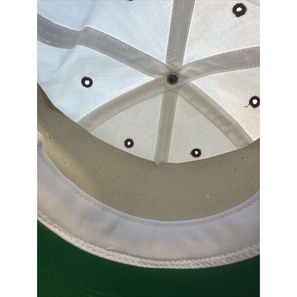 VINTAGE Arkansas Razorbacks Hat Cap Snap Back Signatures, One Size Mens 80s NWOT - Picture 7 of 7